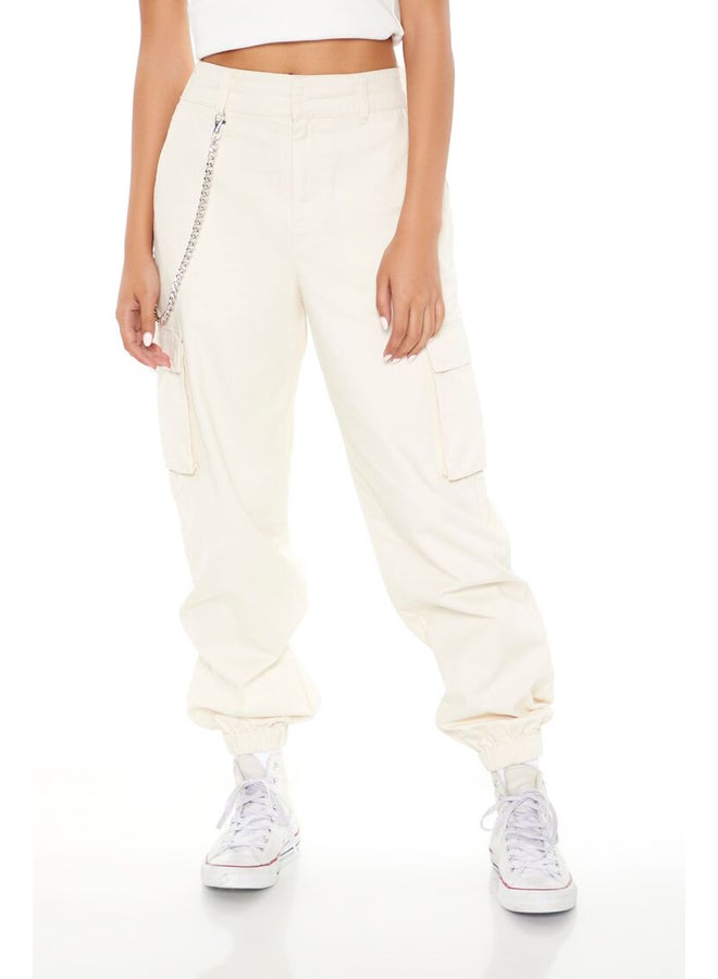 FOREVER 21 Wallet Chain Cargo Joggers - Image 4