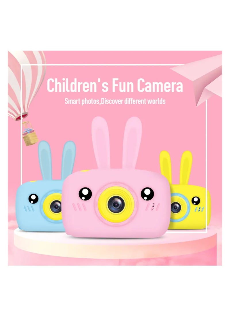 Generic Mini Digital Camera For Kids. simple interface with large buttons makes it easier for kids to operate.2.0 inches display,1080p,photography,video,game,mp3,usb charging cable,battery capacity 600mah.  - Image 3