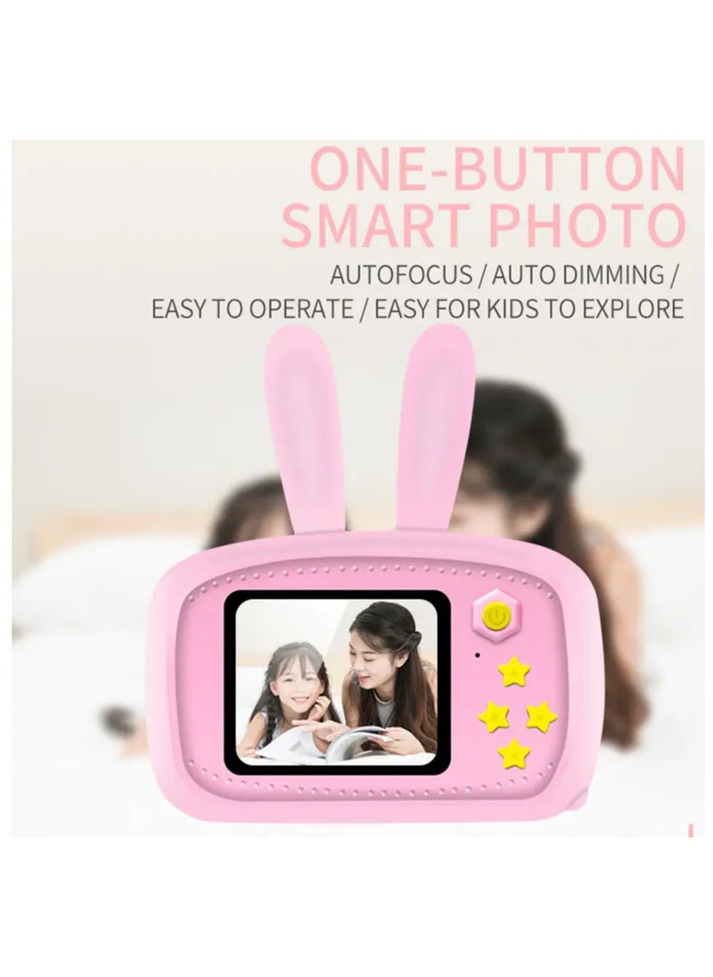 Generic Mini Digital Camera For Kids. simple interface with large buttons makes it easier for kids to operate.2.0 inches display,1080p,photography,video,game,mp3,usb charging cable,battery capacity 600mah.  - Image 4