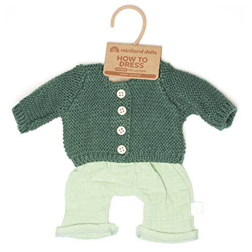 Miniland Clothes for Dolls 15" Forest Boy Set - Image 2