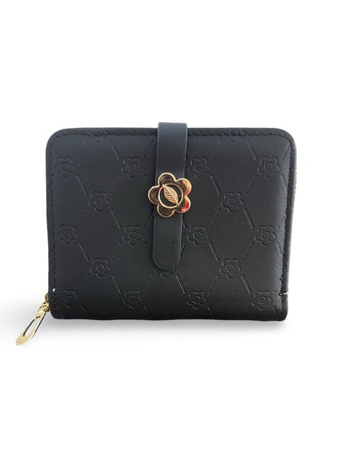 Stylish and functional wallet WA-16-BLACK