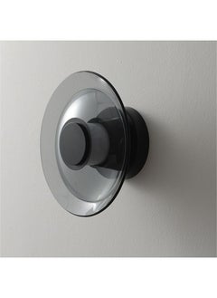 DANUBE HOME Danube Home Porto Modern Wall Sconce For Living Room, Bedroom, Hall| Indoor Wall Light With Inbuilt LED(Included) | 3000k Warm Light| Iron+Glass Frame, Black Finish - L23xW23xH23cm (1 Year Warranty)  - Image 3