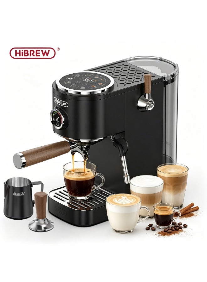 HiBREW Semi-automatic Espresso Coffee Machine 3 Level Temperature Adjustable Cold/Hot 20Bar Coffee Maker Cappuccino H13 - Image 1