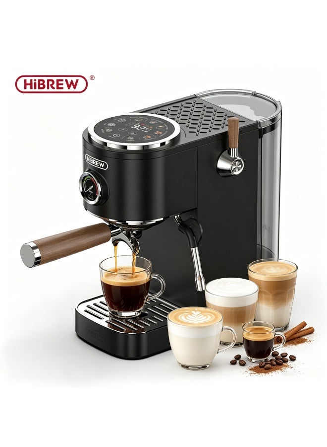 HiBREW Semi-automatic Espresso Coffee Machine 3 Level Temperature Adjustable Cold/Hot 20Bar Coffee Maker Cappuccino H13 - Image 1