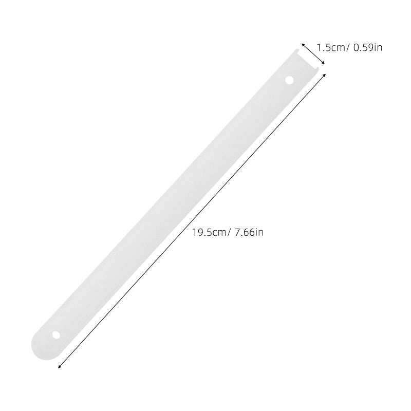 3 Sets 16 Inch Plastic Drawer Slides Cabinet Rails Side Mounted Smooth Sliding Hardware - Image 3