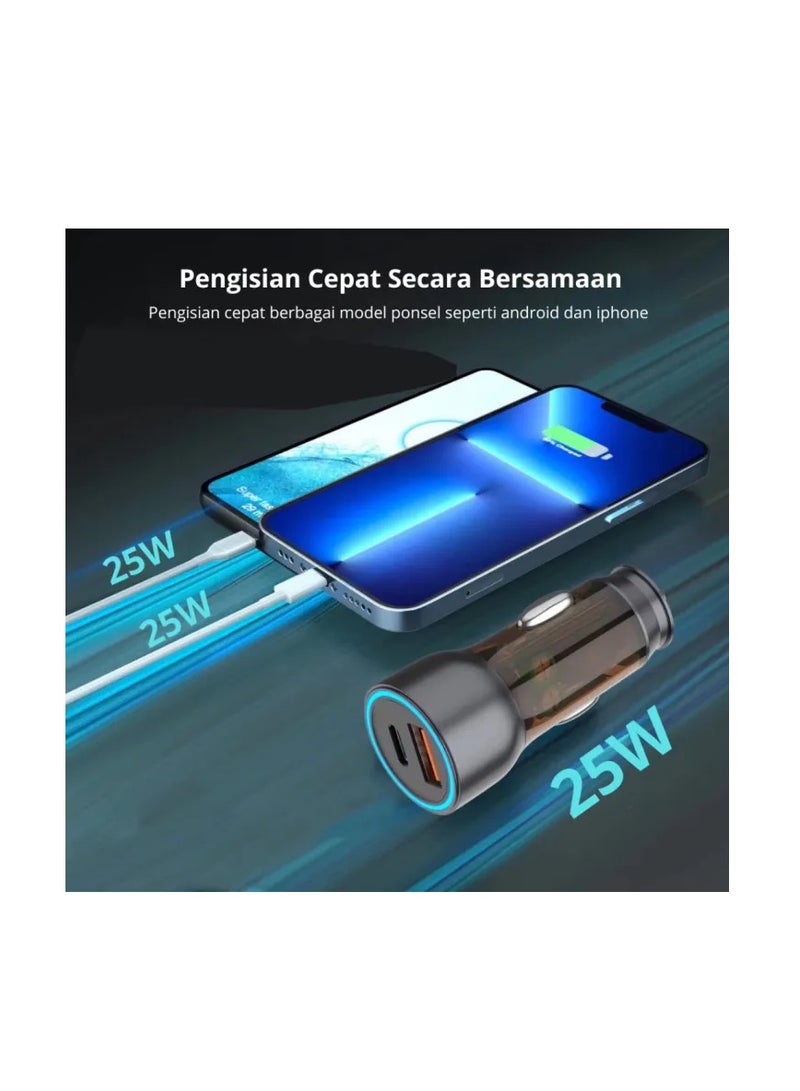 Smart Berry PD 25W Super Fast Car Charger – Type-C Power Delivery | Compact & Reliable - Image 4