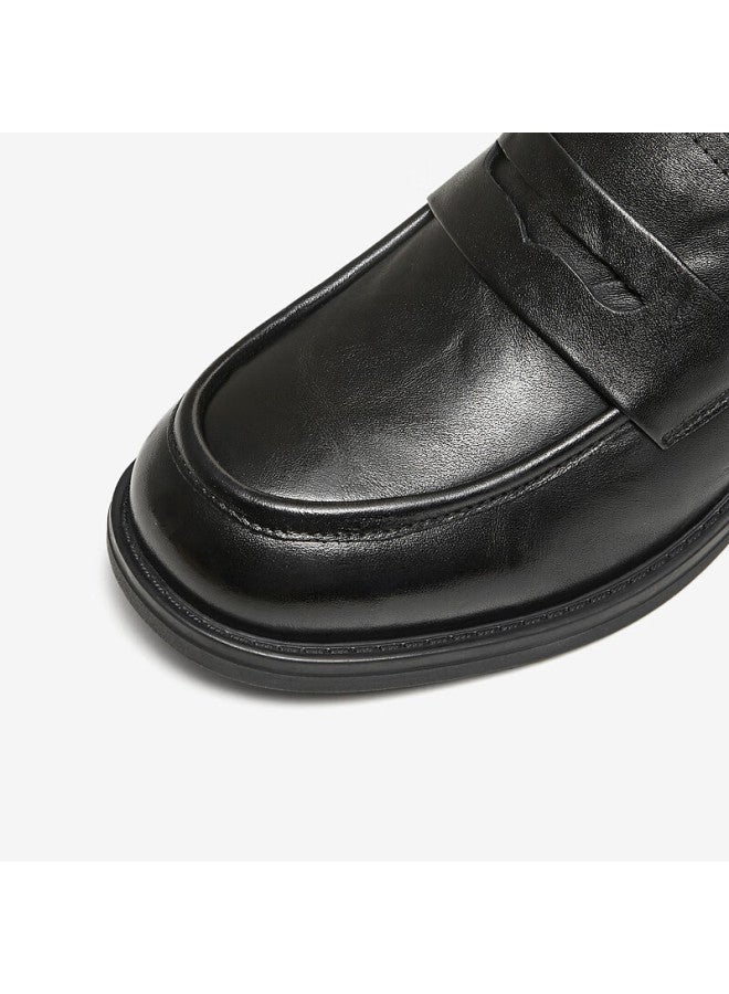 Tata Spring Mall Fashion Casual Versatile Loafers Black Size 37 - Image 5