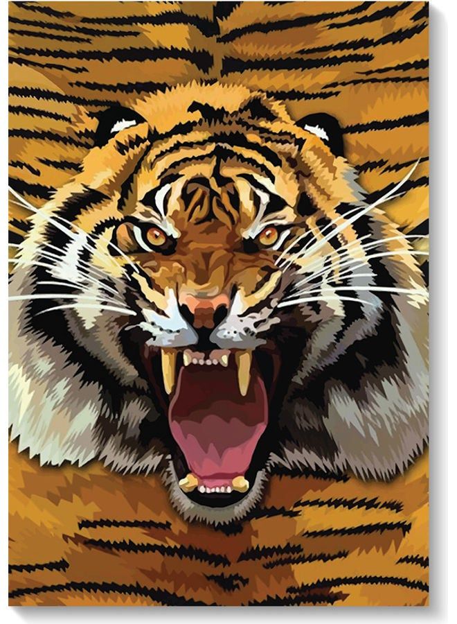 RYN فن جدار نمر متعدد الألوان 40x60 سم - Image 1