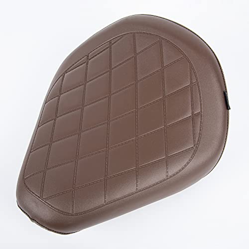 Motorcycle Cruiser Replacement Seats Front Driver Rider Seat Cover Cushion Saddle Pad Soft Leather for Honda Rebel CMX 500 300 CMX300 CMX500 Rebel500 2017 2018 2019 2020 2021 2022 2023 FrontBrown