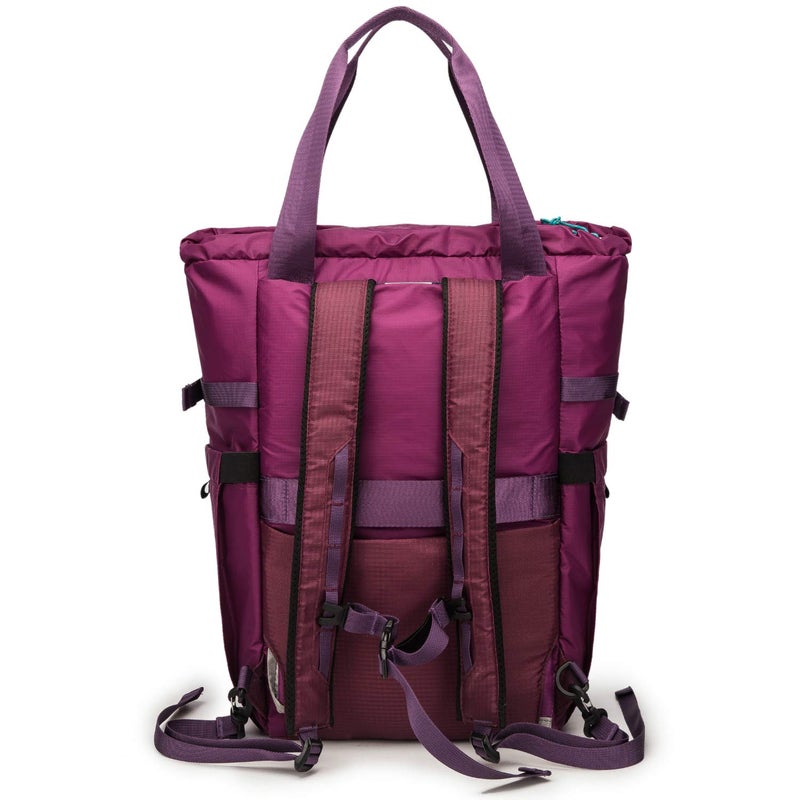 Perilogics Baby Diaper Bag Backpack, 25L Large Capacity, 18.5 Oz Ultra Lightweight, Sporty Convertible Multifunction Travel Work Tote with Changing Mat, Stroller Straps, Organizer Pouches - Image 2