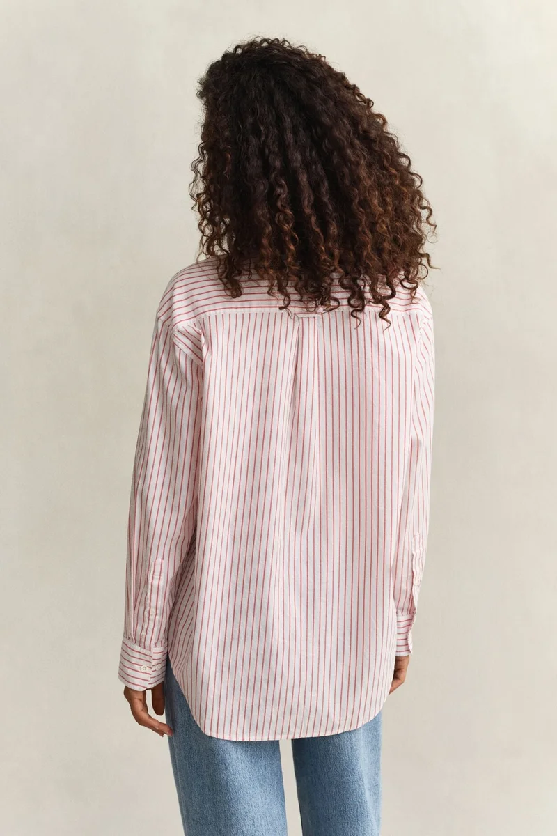 GANT  Relaxed Luxury Oxford Stripe Bd Shirt for Women | Best Price UAE