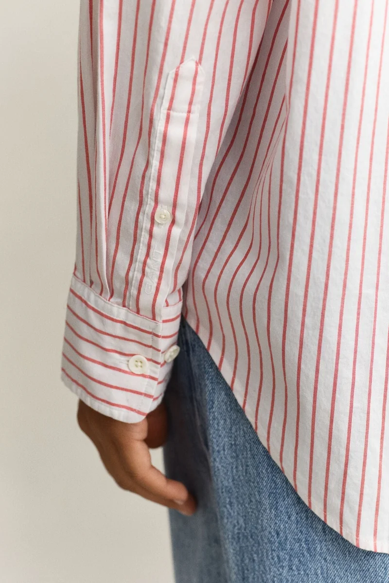 GANT  Relaxed Luxury Oxford Stripe Bd Shirt for Women | Best Price UAE