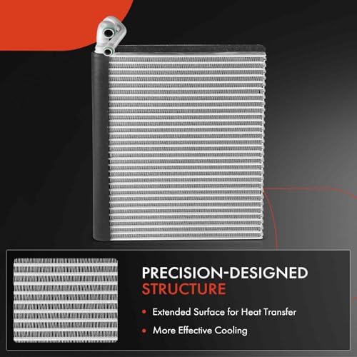 A-Premium A/C Evaporator Core Compatible with Mercedes-Benz GL-Class GL320 GL350 GL450 GL550, ML-Class ML320 ML350 ML450 ML500 ML550 ML63 AMG, R-Class R320 R350 R500 R63 AMG, with Pressing Plate - Image 5