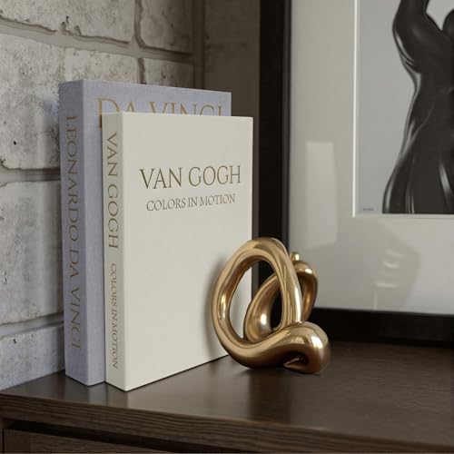 MAOBUYOU Decorative Linen Book Set of 2, Faux Book Storage Box, Coffee Table and Bookshelf Decor - Image 3