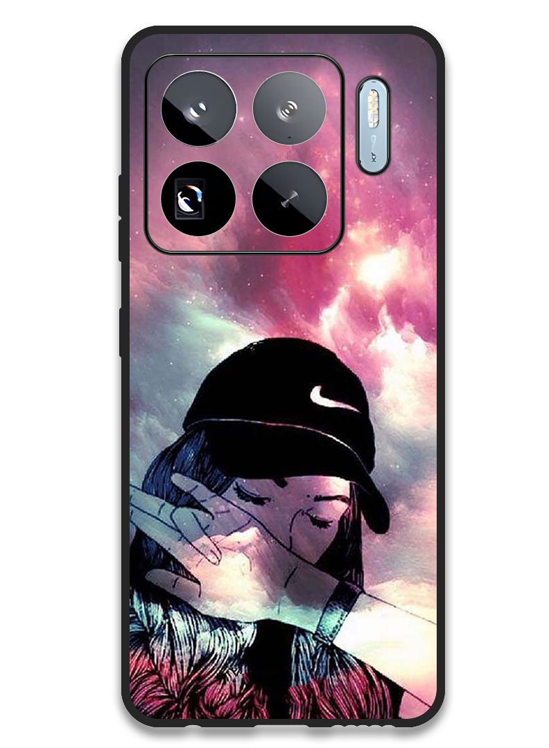 Theodor Case Compatible with Xiaomi 15S Pro 6.73 Inch Protection Shockproof Bumper Cover Girl Sob - Image 1