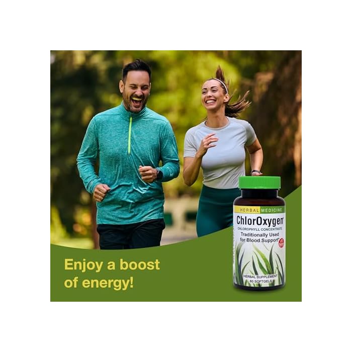 Herbs Etc. ChlorOxygen Chlorophyll Concentrate Softgels - High-Potency Chlorophyll for Detoxification Support - Deodorizing - Skin, Gut & Energy Support - 60 Count (60 Servings) - Image 4