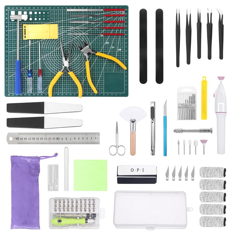 Fippy 101PCS Gundam Model Tools Kit Hobby Building Tools Kit for Gundam Basic Model Assembling Building and Repairing - Image 2