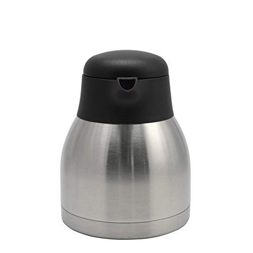 ADITYA 12 Hour Heat Retention Double Walled Vacuum Thermos Stainless Steel Thermal Coffee Carafe (1000 ml, Silver) - Image 3
