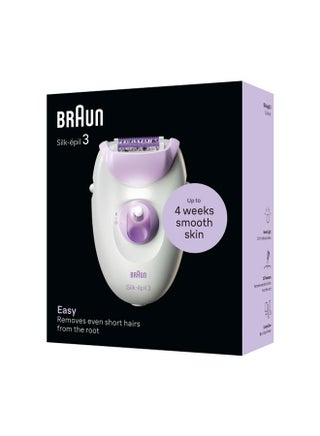 Silk Epil3 SE3-000 Epilator White & Purple - view 3