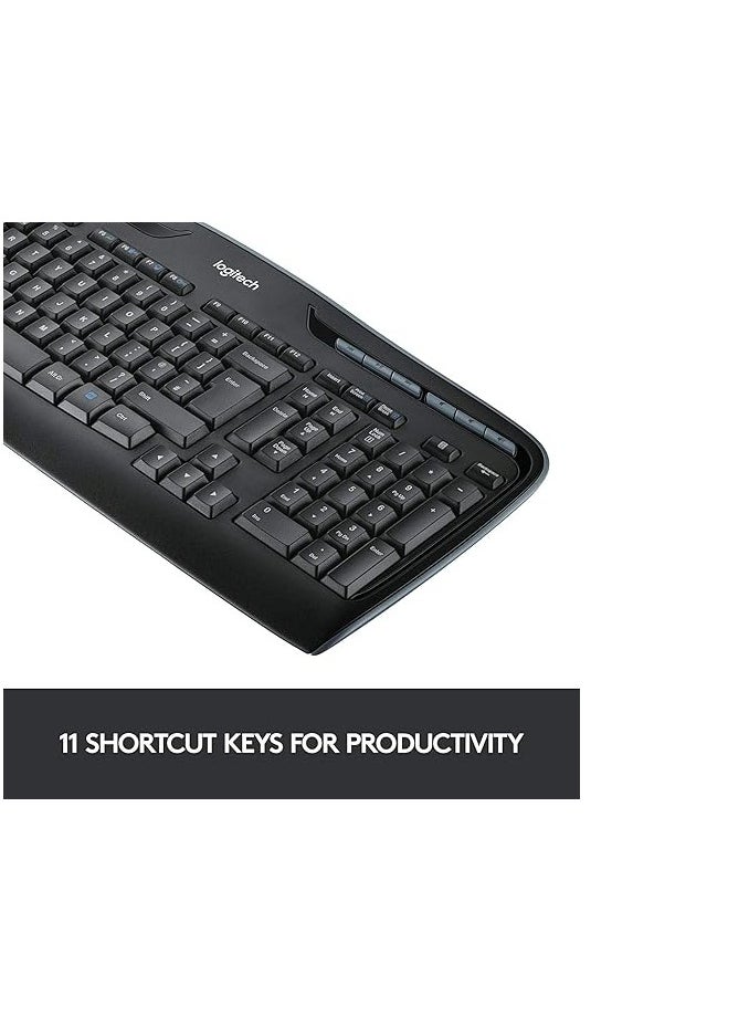 Generic - Logitech MK330 Combo, US/Int Wireless, (Wireless Mouse and Keyboard) - Image 1