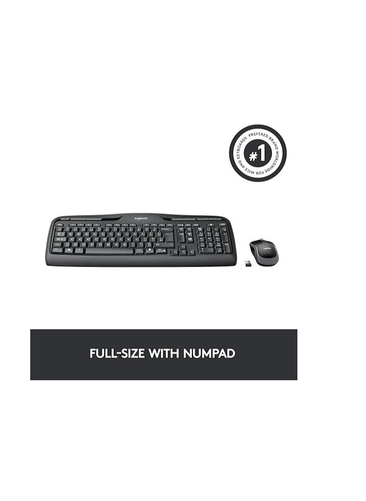 Generic - Logitech MK330 Combo, US/Int Wireless, (Wireless Mouse and Keyboard) - Image 1