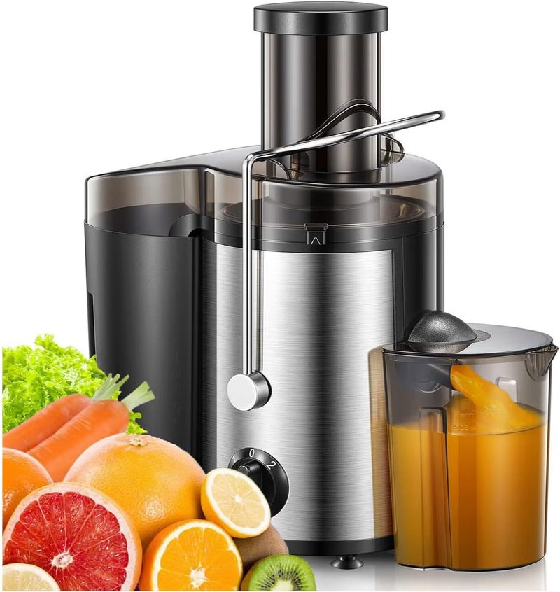 KLIKONIX 1.5L Juicer Machine - Centrifugal Juicer Extractor for Fruit and Vegetables, 3 Speed Setting, Larger Feed Chute, Powerful Copper Motor 800W KPJ-250 - Image 1