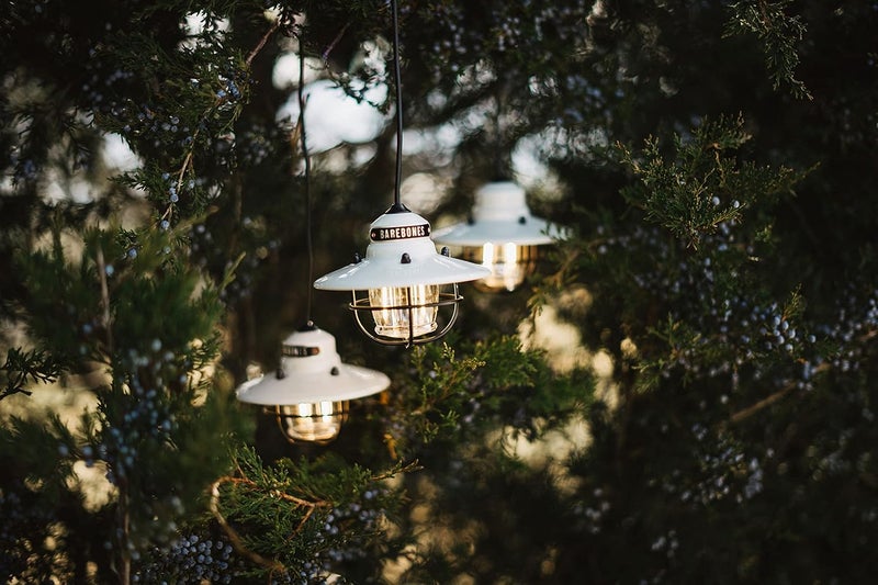 Barebones Edison Pendant Light - Vintage Rustic USB LED Railroad Lantern - Image 5