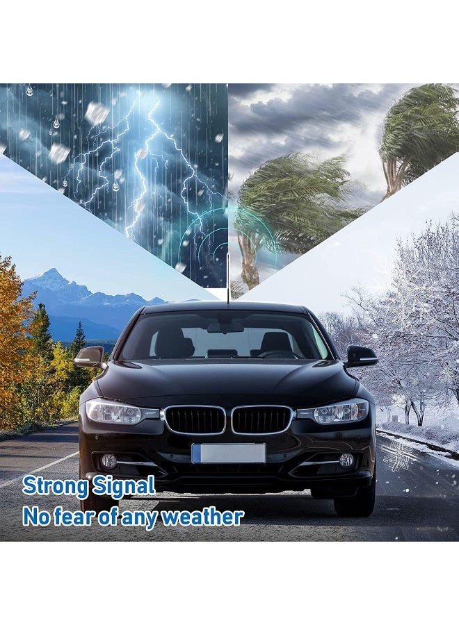 60cm Magnetic Car Antenna for AM/FM Radio Reception – Easy Installation, Weatherproof Design, Universal Fit for Cars, Trucks, and SUVs - Image 4