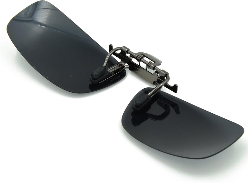 Besgoods Cycling Sport Polarized Clip-on Flip up Metal Clip Sunglasses Lenses Glasses Unbreakable Driving Fishing Outdoor - Image 4