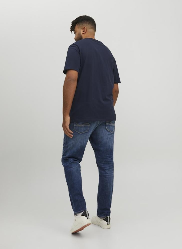 جاك اند جونز تيشيرت بياقة دائرية مقاس كبير - Image 2