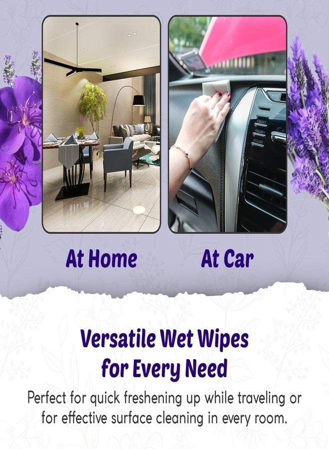 ITALO Mini Wet Wipes Portable Small Package Wet Wipes Pull-Out Dormitory Cleaning Wet Wipes (24 Pack-192 Pcs) - Image 2