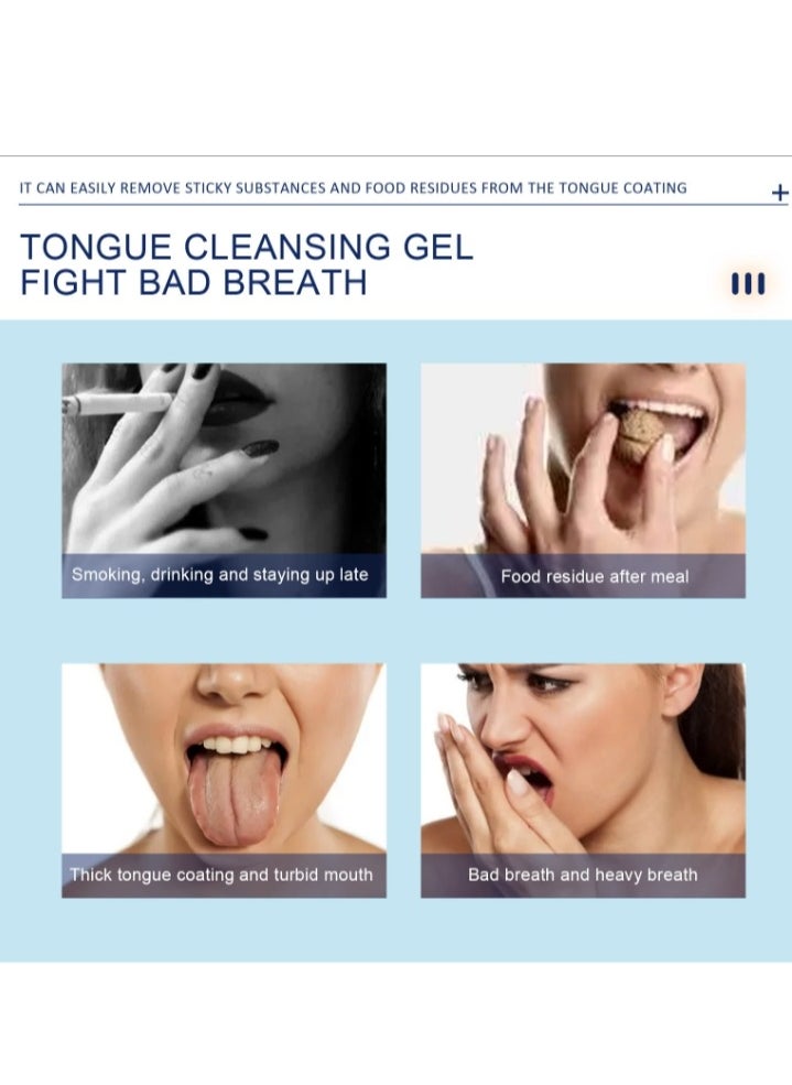 EELHOE Tongue Cleansing Gel Fight Bad Breath Special For Tongue  - Image 2