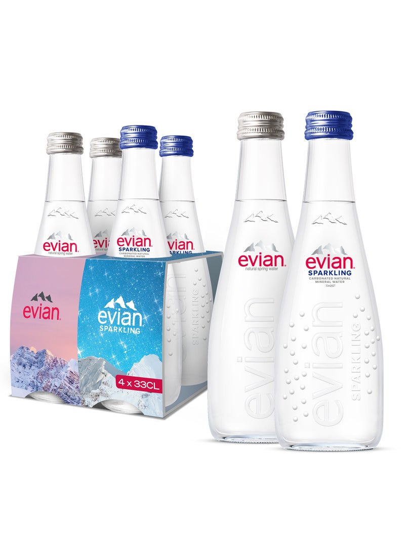 Evian Sparkling Mineral Water - Image 1