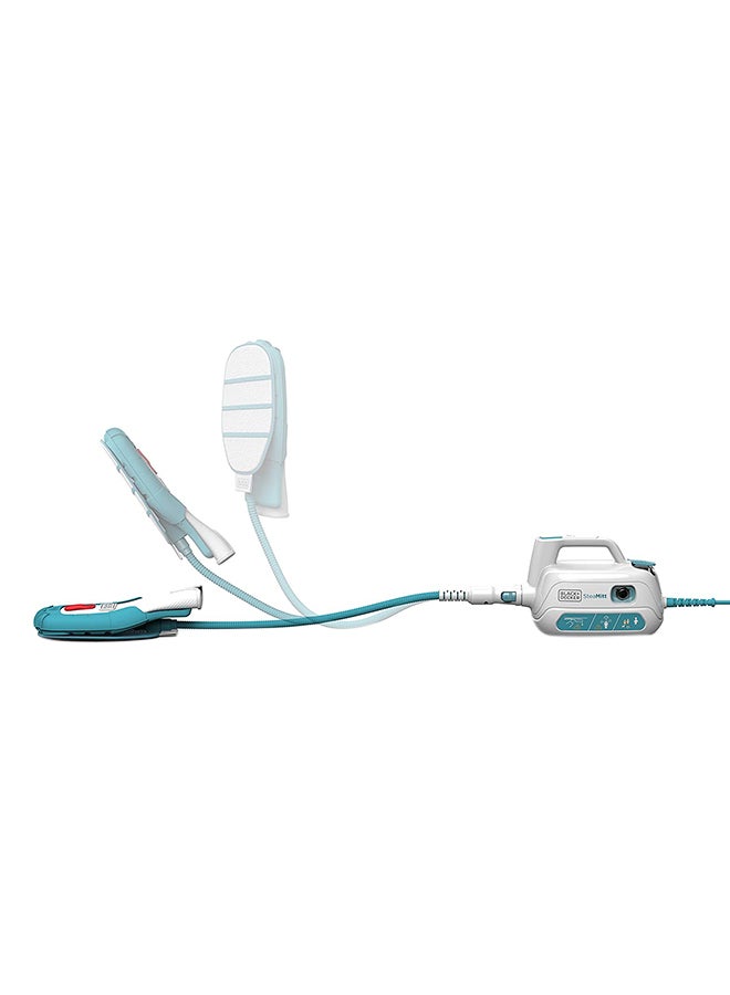 BLACK+DECKER SteaMitt Pro Steam Mop Cleaner With 7 Accessories 1000 W FSH10SMP-B5 Blue/Grey - Image 2