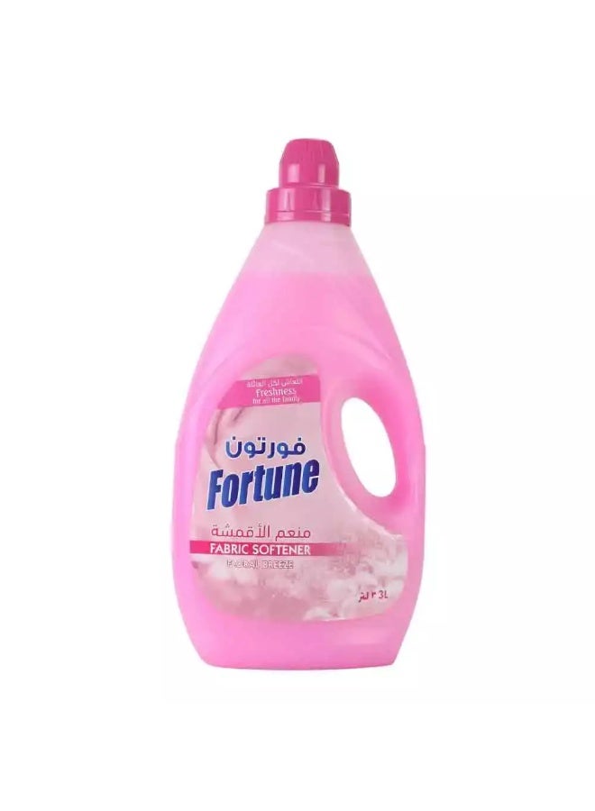Fortune منعم الأقمشة فورتشن للملابس المنعشة، عطر نسيم الأزهار، 3 لترات - Image 1