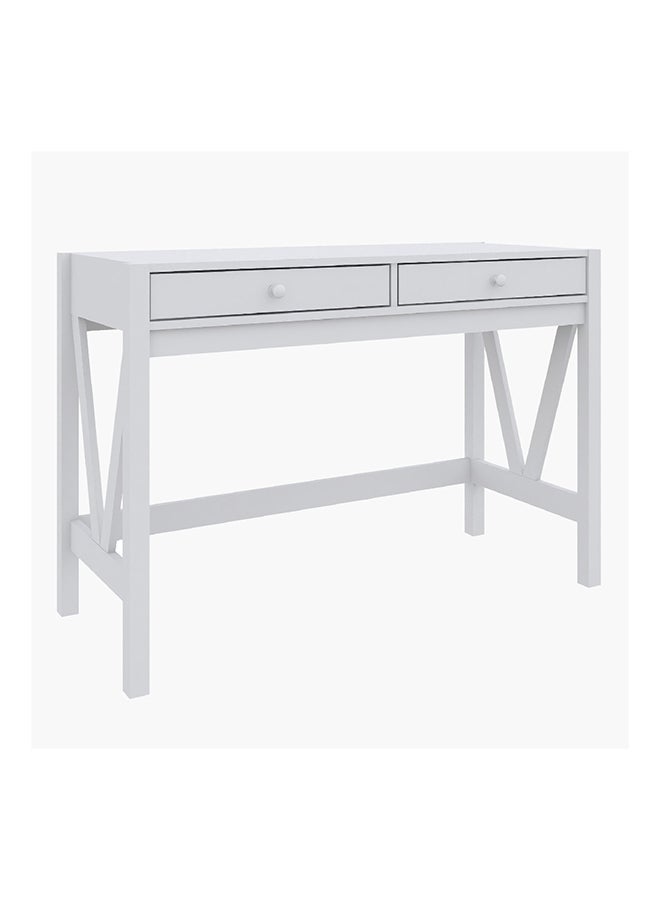 Home Box Preston Study Desk with 2 Drawers 118 x 76 x 46 cm  - Image 3