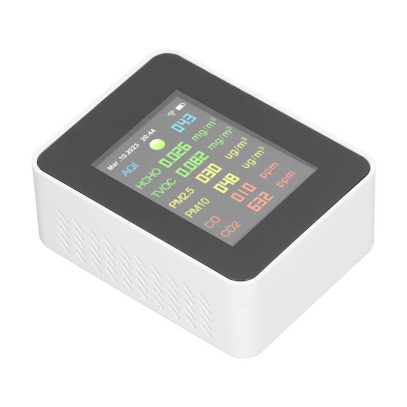 9 in 1 Air Quality Monitor WiFi Air Detector Color LCD Digital Display Multifunctional Indoor Test Meter - Image 5