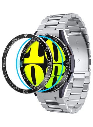 Bezel Tune for Samsung Galaxy Watch 7 44mm Bezel Ring Protector Adhesive Cover Case (2024) - Black - pzsku/Z9C6A1BF6E6BA18DC64A0Z/45/1746216132/eb9f0b6d-1ddf-42e0-82c0-2c0e6dac1f6b