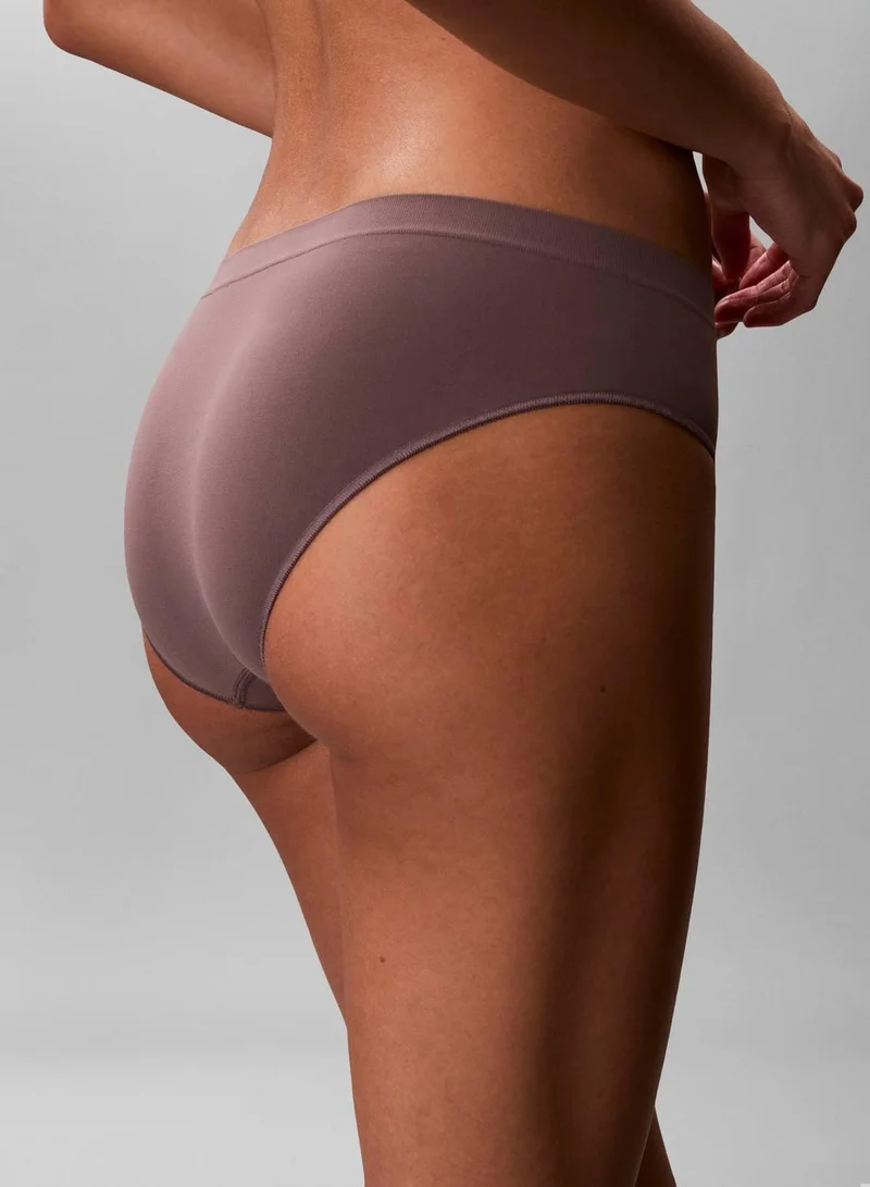 CALVIN KLEIN SHORELINE/ CEDAR/ SPARROW 3 Pack Bikini Briefs - Bonded Flex Seamless for Women | Best Price UAE