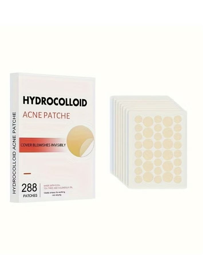 Acne patch 288 Count Pimple Patch, Acne Covering Stickers For Face And Skin, For Men And Women Daily Skin Care  - Image 1