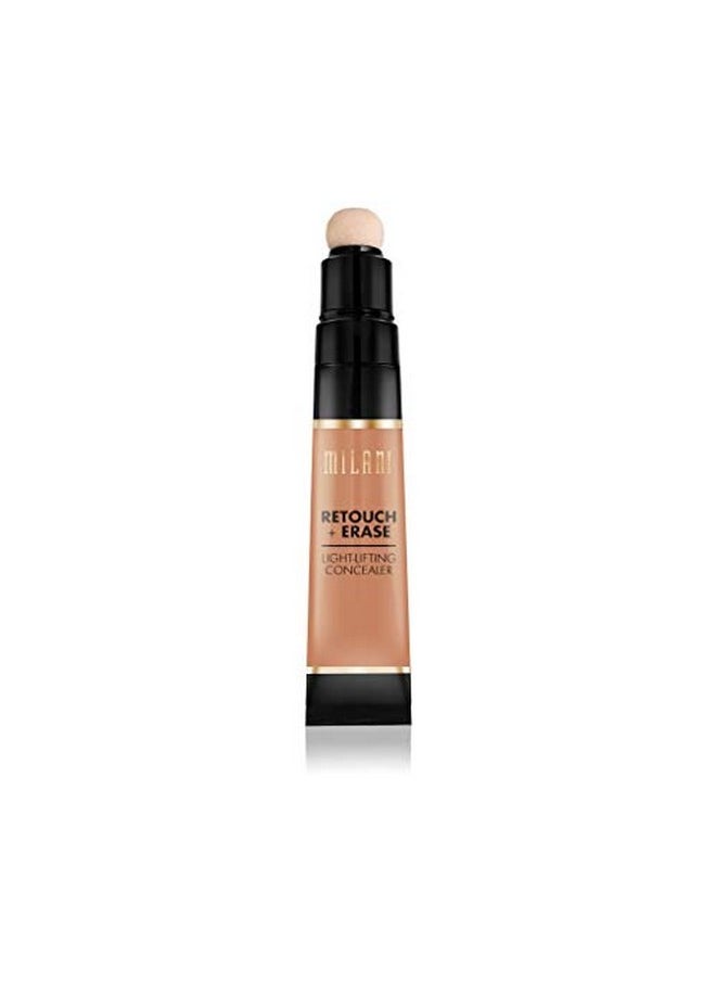 MILANI Retouch + Erase Light Lifting Concealer Deep Honey (0.24 Ounce) Cruelty Free Liquid Concealer With Cushion Applicator Tip To Cover Dark Circles Blemishes & Skin Imperfections  - Image 1