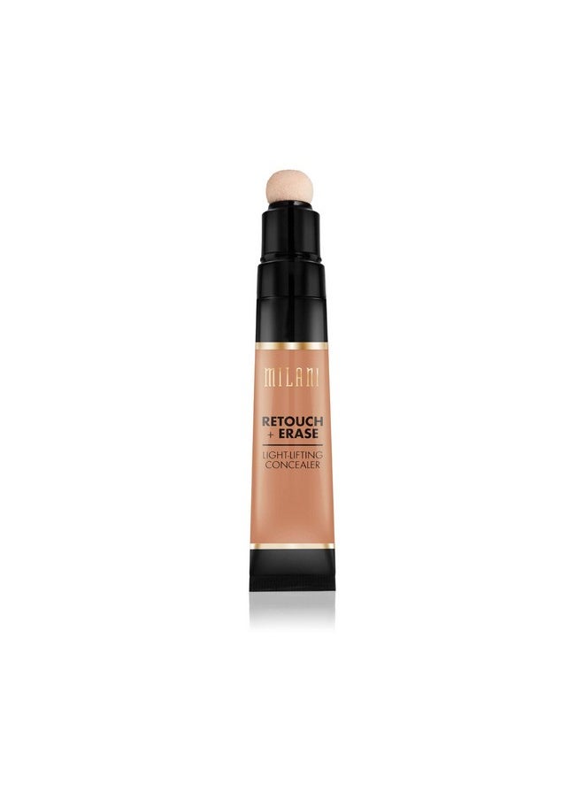 MILANI Retouch + Erase Light Lifting Concealer Deep Honey (0.24 Ounce) Cruelty Free Liquid Concealer With Cushion Applicator Tip To Cover Dark Circles Blemishes & Skin Imperfections  - Image 2