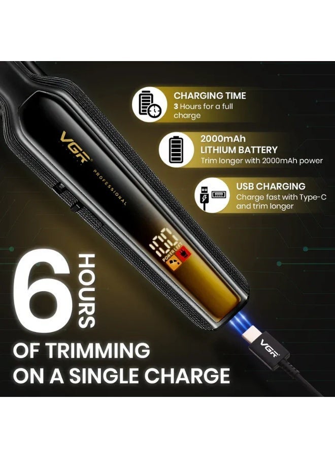 VGR V-930 Professional Hair Clipper and Beard Shaver Trimmer gold - Image 4