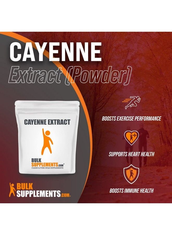 BULKSUPPLEMENTS.COM - Cayenne Pepper Extract Powder Capsaicin Supplement Capsicum Extract 500Mg Of Cayenne Extract Per Serving Cayenne Supplement Gluten Free (500 Grams 1.1 Lbs) - Image 1