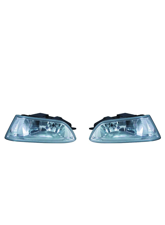 DLAA Pack of 2 HD089 Dlaa Fog Lamp Suitable for City | ZX 2006 with wires & switch - Image 1