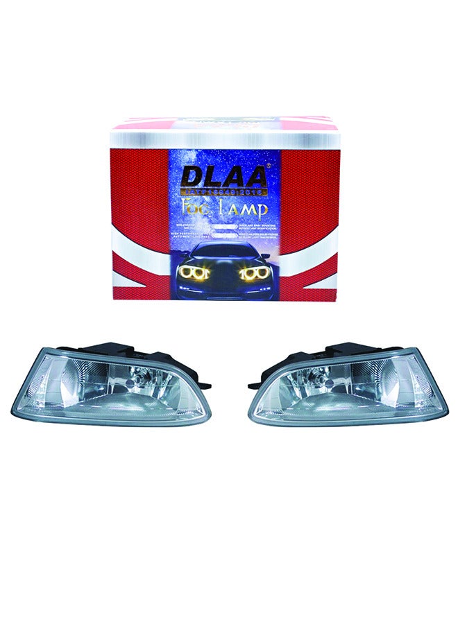 DLAA Pack of 2 HD089 Dlaa Fog Lamp Suitable for City | ZX 2006 with wires & switch - Image 3