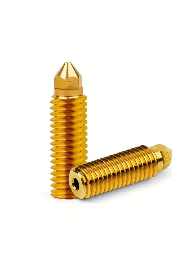 Upgrade Volcano Nozzle 2pcs Brass 0 4mm for Artillery Sidewinder X4 X3 Plus Pro Hotend 3D Printer Parts - Image 4