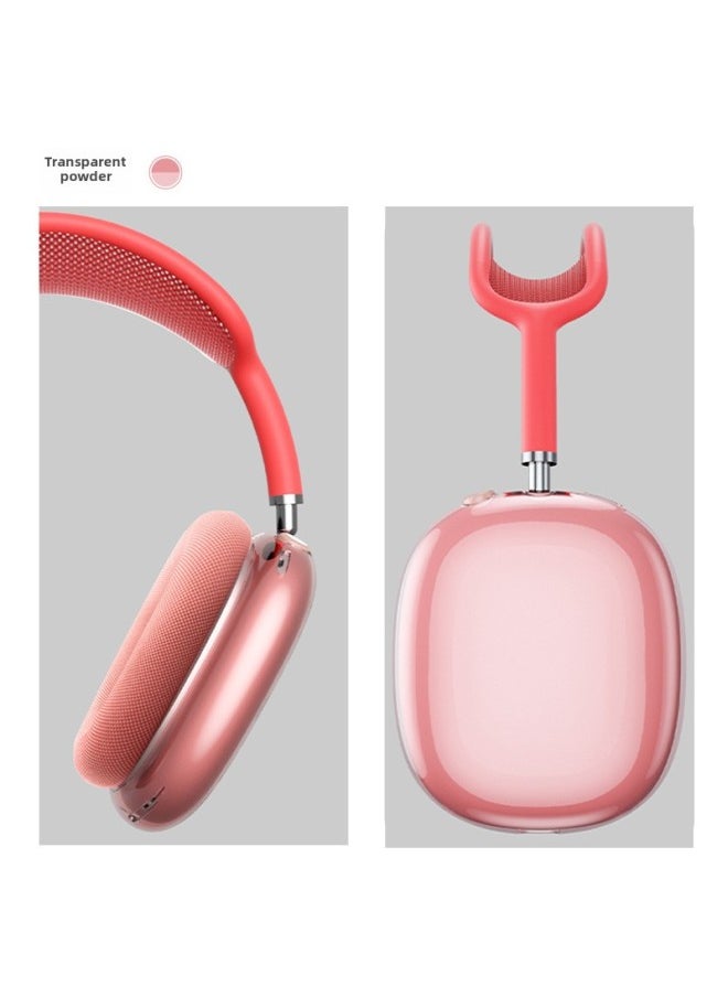 Generic - TPU Storage Case Case For Apple AirPods Max Transparent Bluetooth Headset-Color:Translucent Green - Image 1