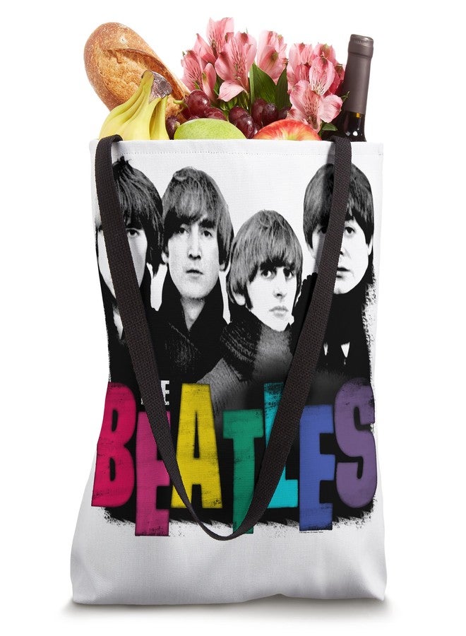 The Beatles - Bold and Colorful Tote Bag - Image 4