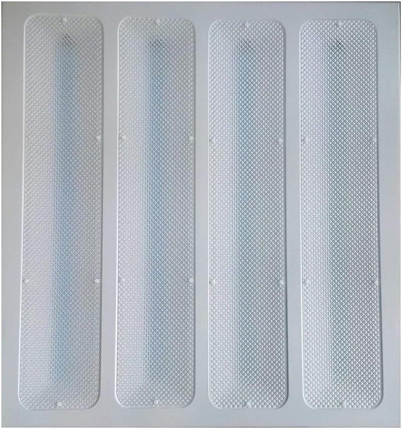 إضاءة بانل LED 60x60 من E.V.B 96W 6500K - إضاءة سقف رفيعة للغاية (عبوة من 4) - Image 4